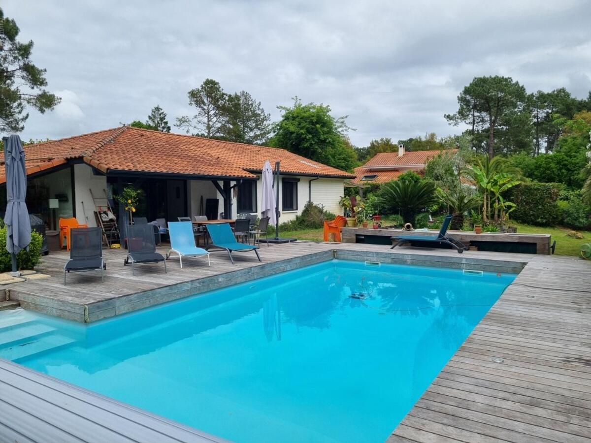 House With Heated Pool And Jacuzzi Villa Сорт-Осгор Екстериор снимка