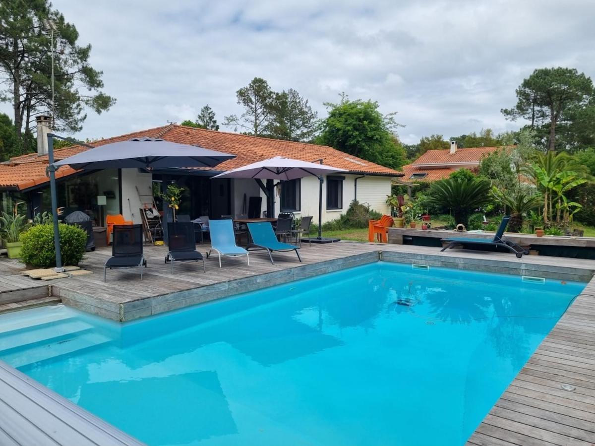 House With Heated Pool And Jacuzzi Villa Сорт-Осгор Екстериор снимка