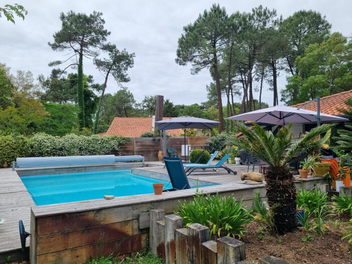 House With Heated Pool And Jacuzzi Villa Сорт-Осгор Екстериор снимка