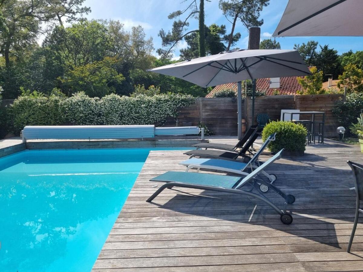 House With Heated Pool And Jacuzzi Villa Сорт-Осгор Екстериор снимка